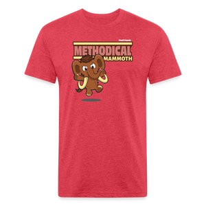 Methodical Mammoth Character Comfort Adult Tee - heather red