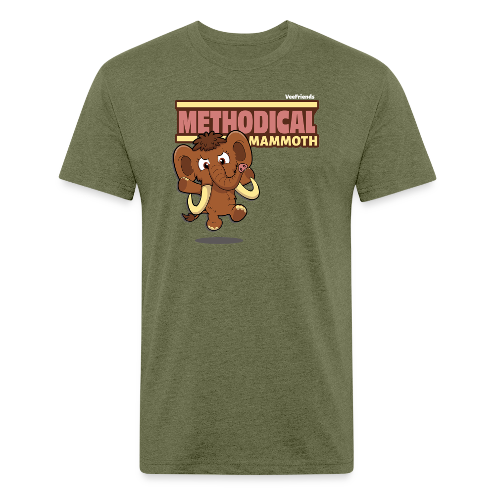 Methodical Mammoth Character Comfort Adult Tee - heather military green