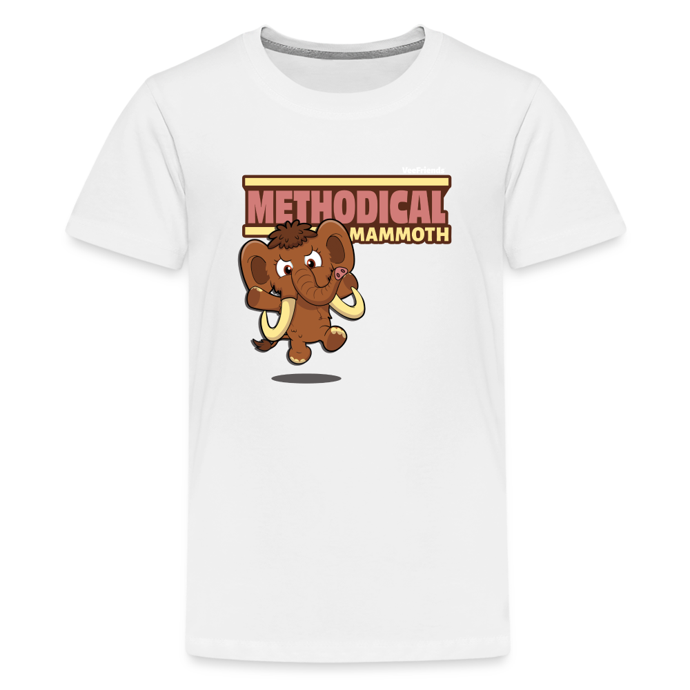 Methodical Mammoth Character Comfort Kids Tee - white