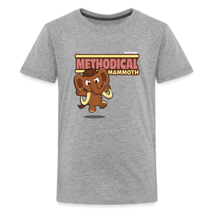 Methodical Mammoth Character Comfort Kids Tee - heather gray