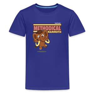 Methodical Mammoth Character Comfort Kids Tee - royal blue