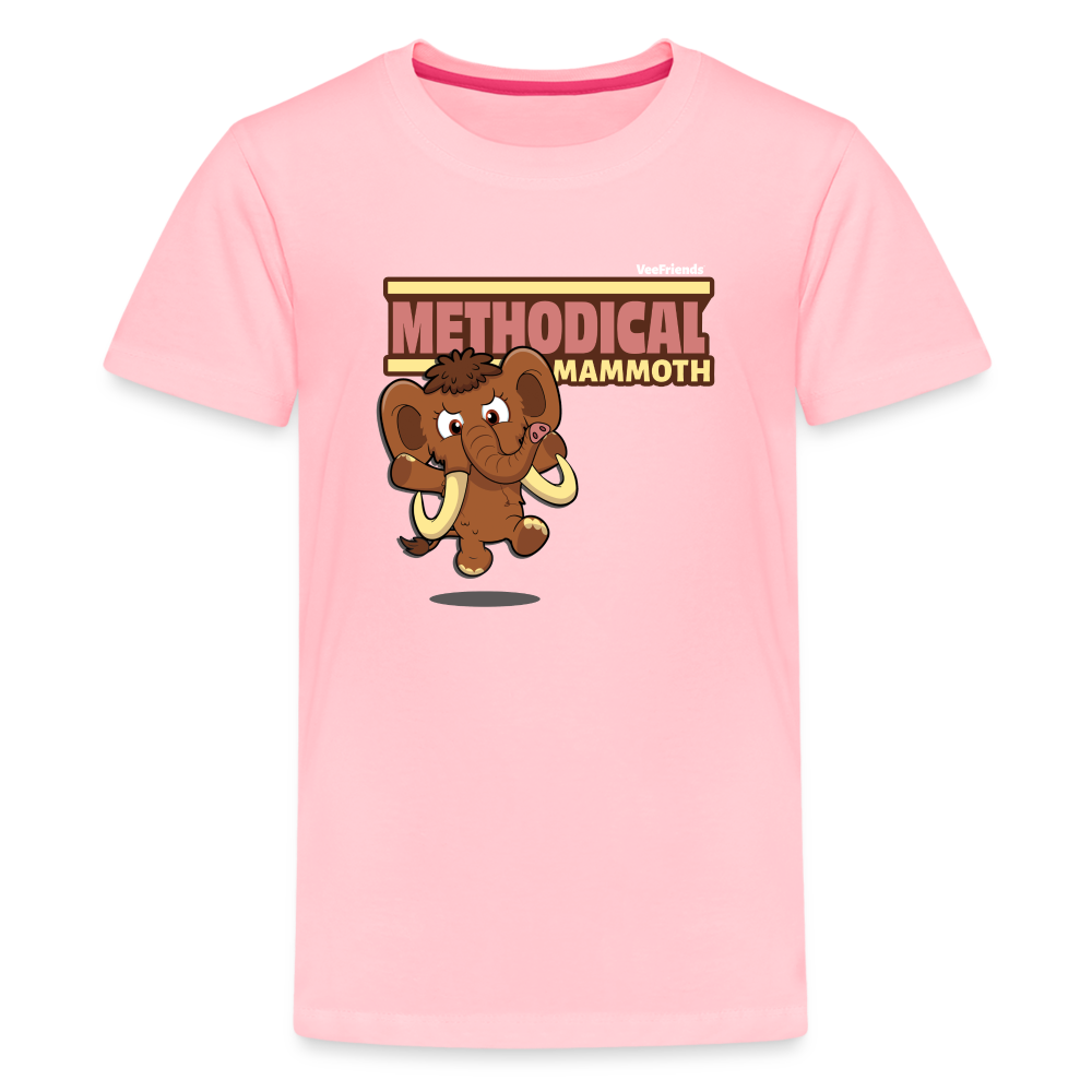 Methodical Mammoth Character Comfort Kids Tee - pink