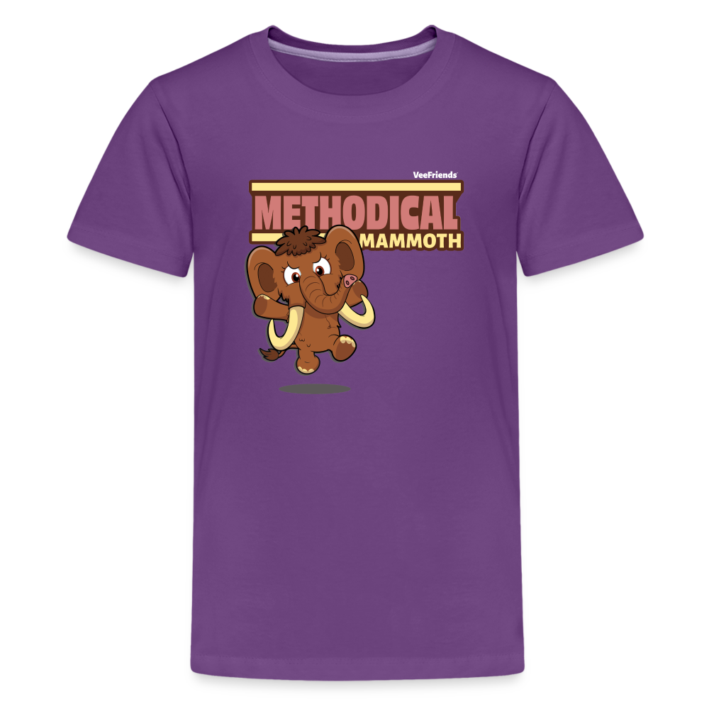 Methodical Mammoth Character Comfort Kids Tee - purple