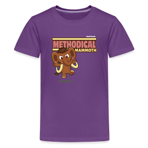 Methodical Mammoth Character Comfort Kids Tee - purple