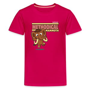 Methodical Mammoth Character Comfort Kids Tee - dark pink