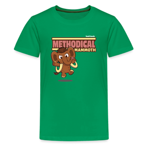 
            
                Load image into Gallery viewer, Methodical Mammoth Character Comfort Kids Tee - kelly green
            
        