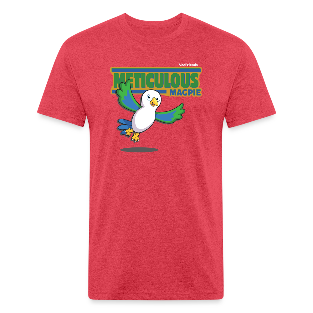 
            
                Load image into Gallery viewer, Meticulous Magpie Character Comfort Adult Tee - heather red
            
        