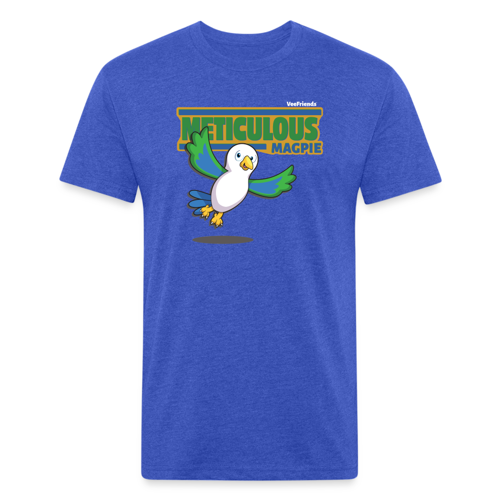 Meticulous Magpie Character Comfort Adult Tee - heather royal