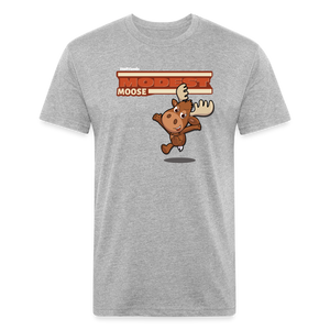 
            
                Load image into Gallery viewer, Modest Moose Character Comfort Adult Tee - heather gray
            
        