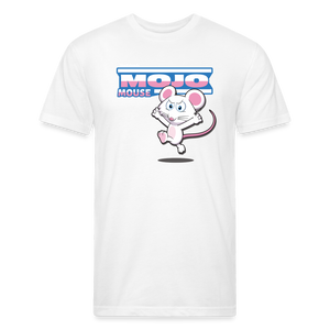 Mojo Mouse Character Comfort Adult Tee - white