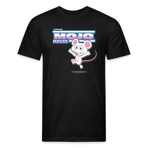Mojo Mouse Character Comfort Adult Tee - black