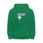 Nifty Narwhal Character Comfort Kids Hoodie - kelly green