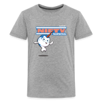 Nifty Narwhal Character Comfort Kids Tee - heather gray