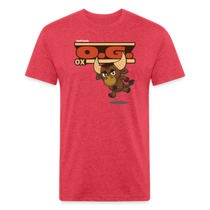 
            
                Load image into Gallery viewer, O.G. Ox Character Comfort Adult Tee - heather red
            
        