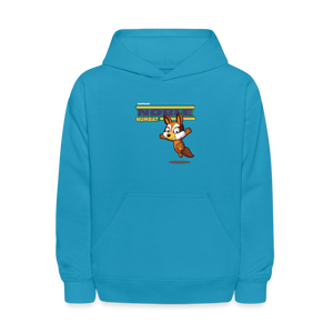 
            
                Load image into Gallery viewer, Noble Numbat Character Comfort Kids Hoodie - turquoise
            
        