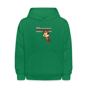 
            
                Load image into Gallery viewer, Noble Numbat Character Comfort Kids Hoodie - kelly green
            
        