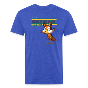 Noble Numbat Character Comfort Adult Tee - heather royal