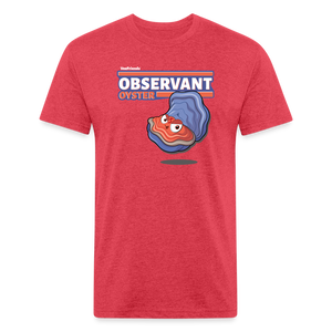 
            
                Load image into Gallery viewer, Observant Oyster Character Comfort Adult Tee - heather red
            
        