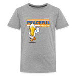 Peaceful Pelican Character Comfort Kids Tee - heather gray