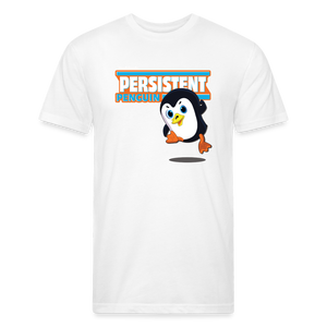 Persistent Penguin Character Comfort Adult Tee - white