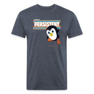 
            
                Load image into Gallery viewer, Persistent Penguin Character Comfort Adult Tee - heather navy
            
        