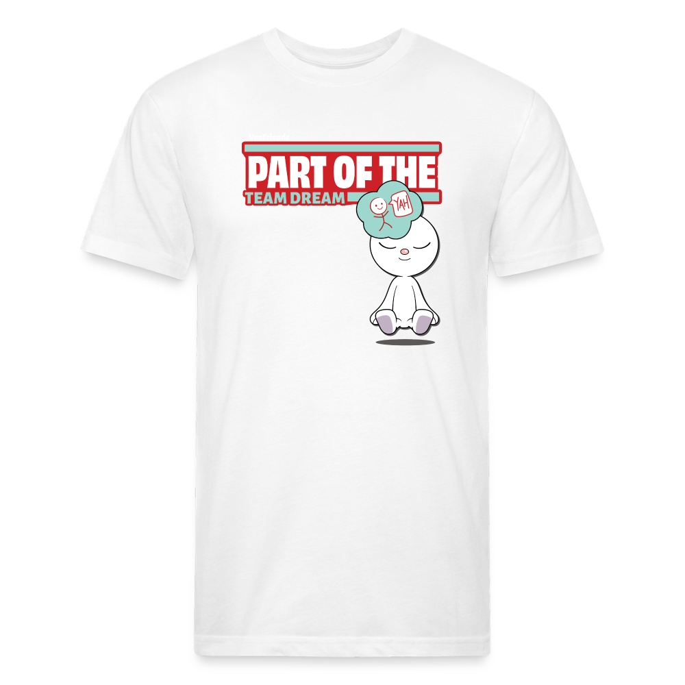 
            
                Load image into Gallery viewer, Part Of The Team Dream Character Comfort Adult Tee - white
            
        