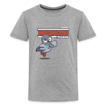 Perspective Pigeon Character Comfort Kids Tee - heather gray