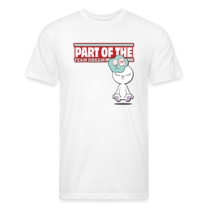 Part Of The Team Dream Character Comfort Adult Tee (Holder Claim) - white