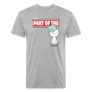 Part Of The Team Dream Character Comfort Adult Tee (Holder Claim) - heather gray
