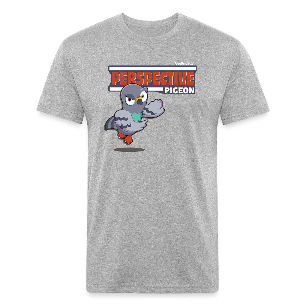 Perspective Pigeon Character Comfort Adult Tee - heather gray