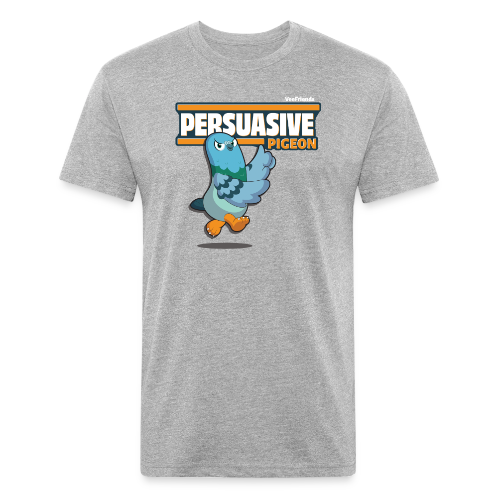 Persuasive Pigeon Character Comfort Adult Tee - heather gray