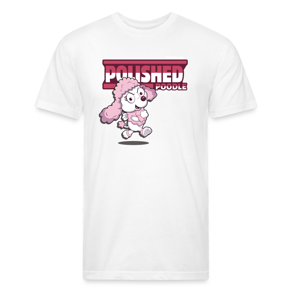 Polished Poodle Character Comfort Adult Tee - white