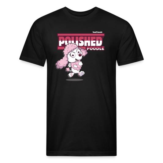 Polished Poodle Character Comfort Adult Tee - black