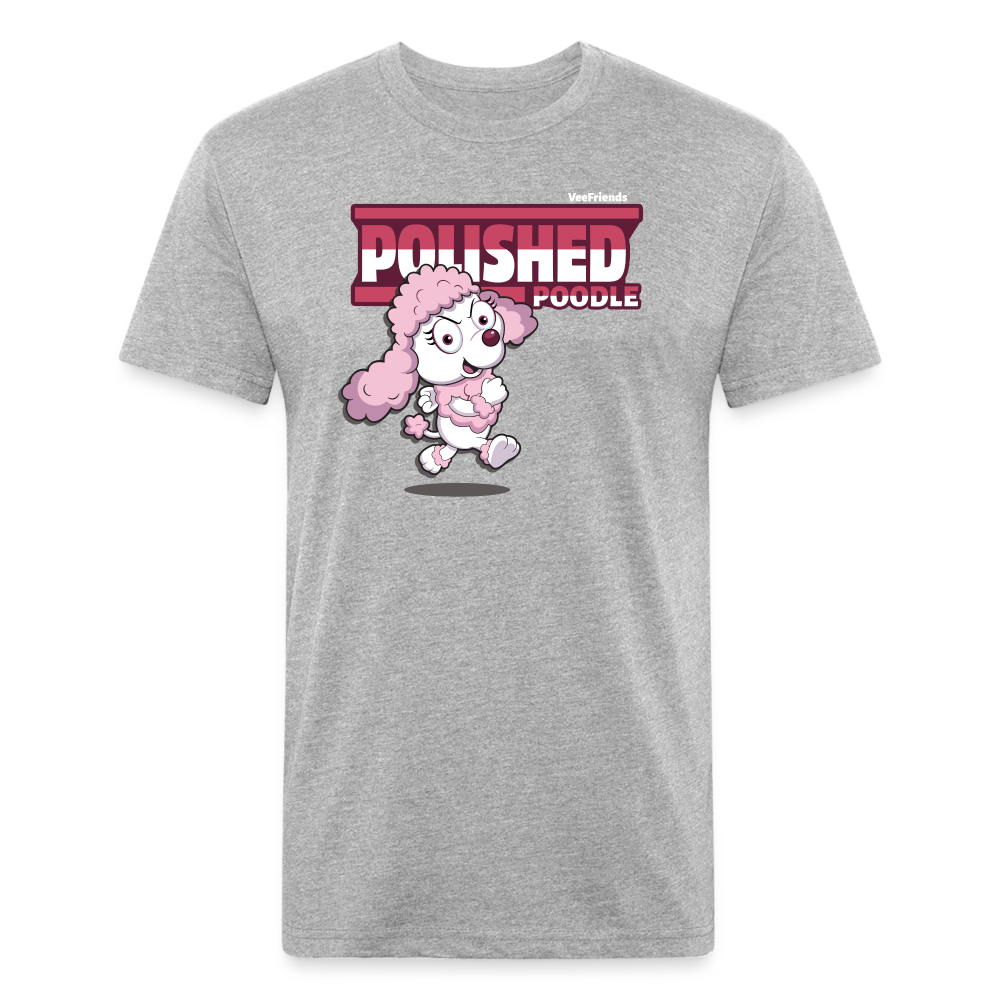 Polished Poodle Character Comfort Adult Tee - heather gray