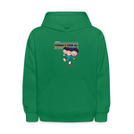 Ponder It From All Angles Character Comfort Kids Hoodie - kelly green