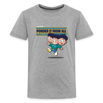 Ponder It From All Angles Character Comfort Kids Tee - heather gray