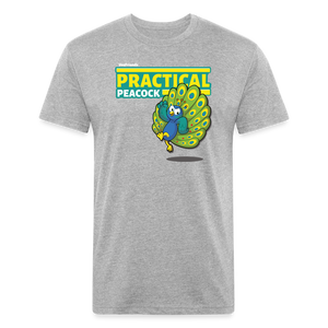 
            
                Load image into Gallery viewer, Practical Peacock Character Comfort Adult Tee - heather gray
            
        