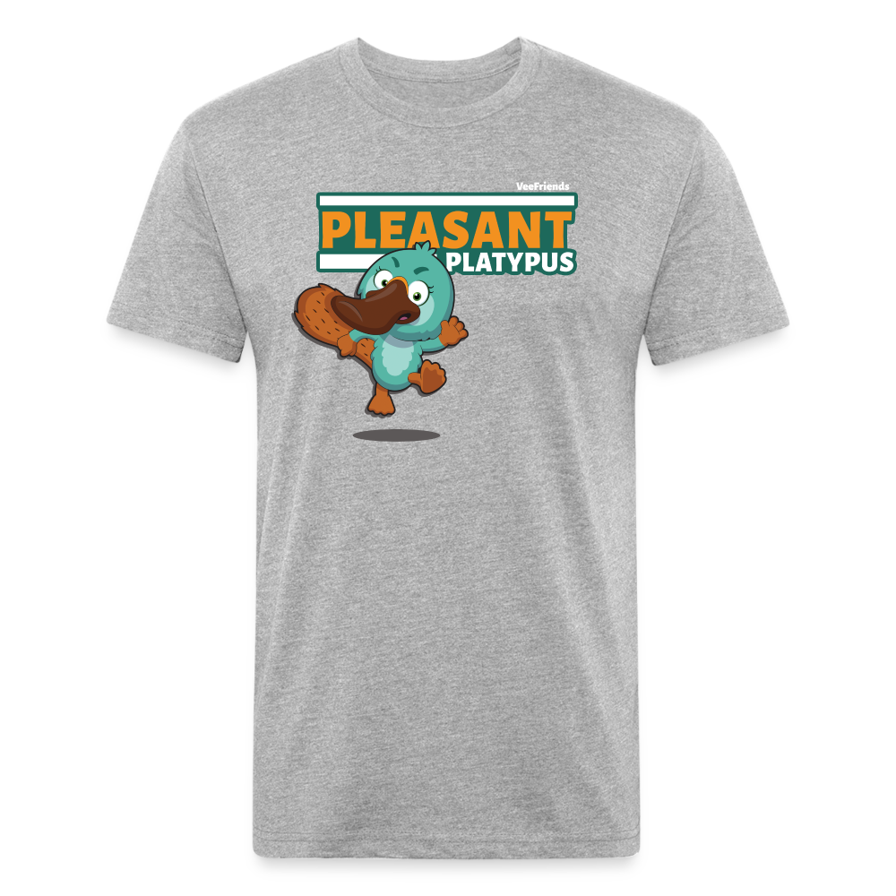 
            
                Load image into Gallery viewer, Pleasant Platypus Character Comfort Adult Tee - heather gray
            
        