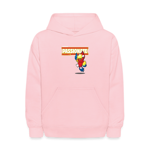 Passionate Parrot Character Comfort Kids Hoodie - pink