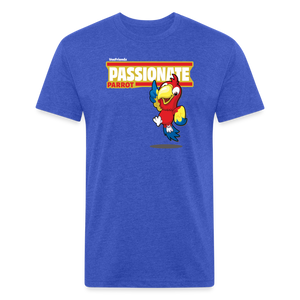 Passionate Parrot Character Comfort Adult Tee - heather royal