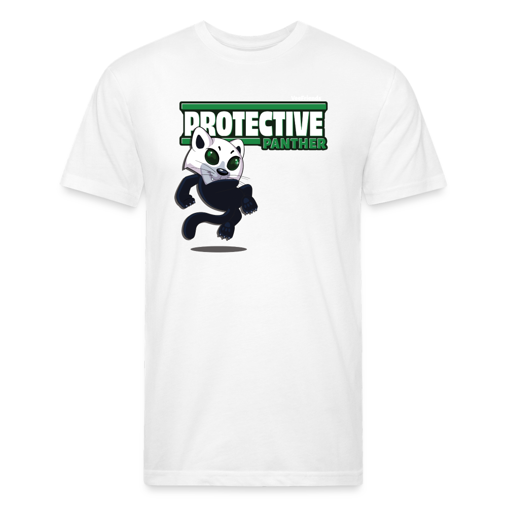 
            
                Load image into Gallery viewer, Protective Panther Character Comfort Adult Tee - white
            
        