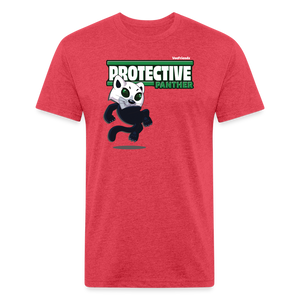 
            
                Load image into Gallery viewer, Protective Panther Character Comfort Adult Tee - heather red
            
        