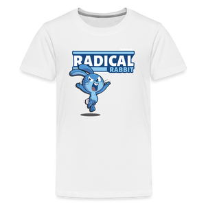 Radical Rabbit Character Comfort Kids Tee - white