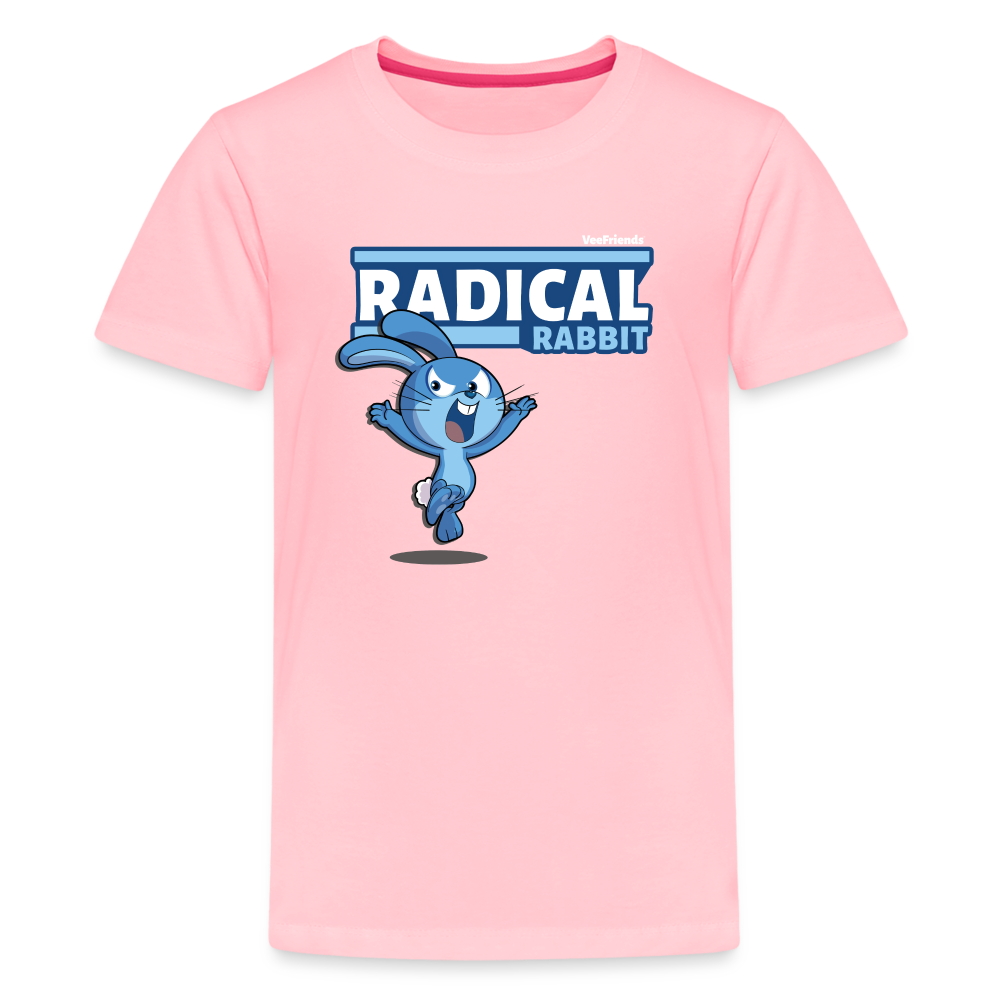 Radical Rabbit Character Comfort Kids Tee - pink