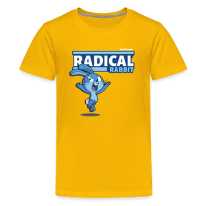Radical Rabbit Character Comfort Kids Tee - sun yellow
