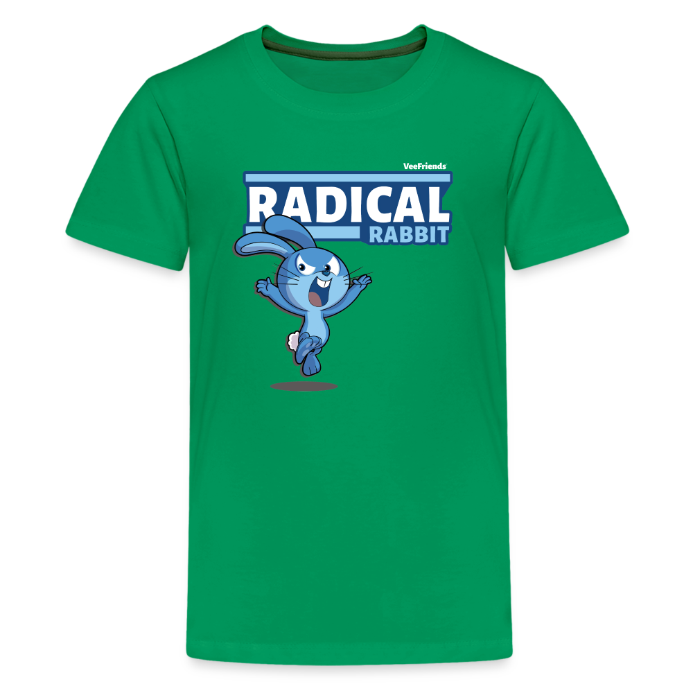 Radical Rabbit Character Comfort Kids Tee - kelly green