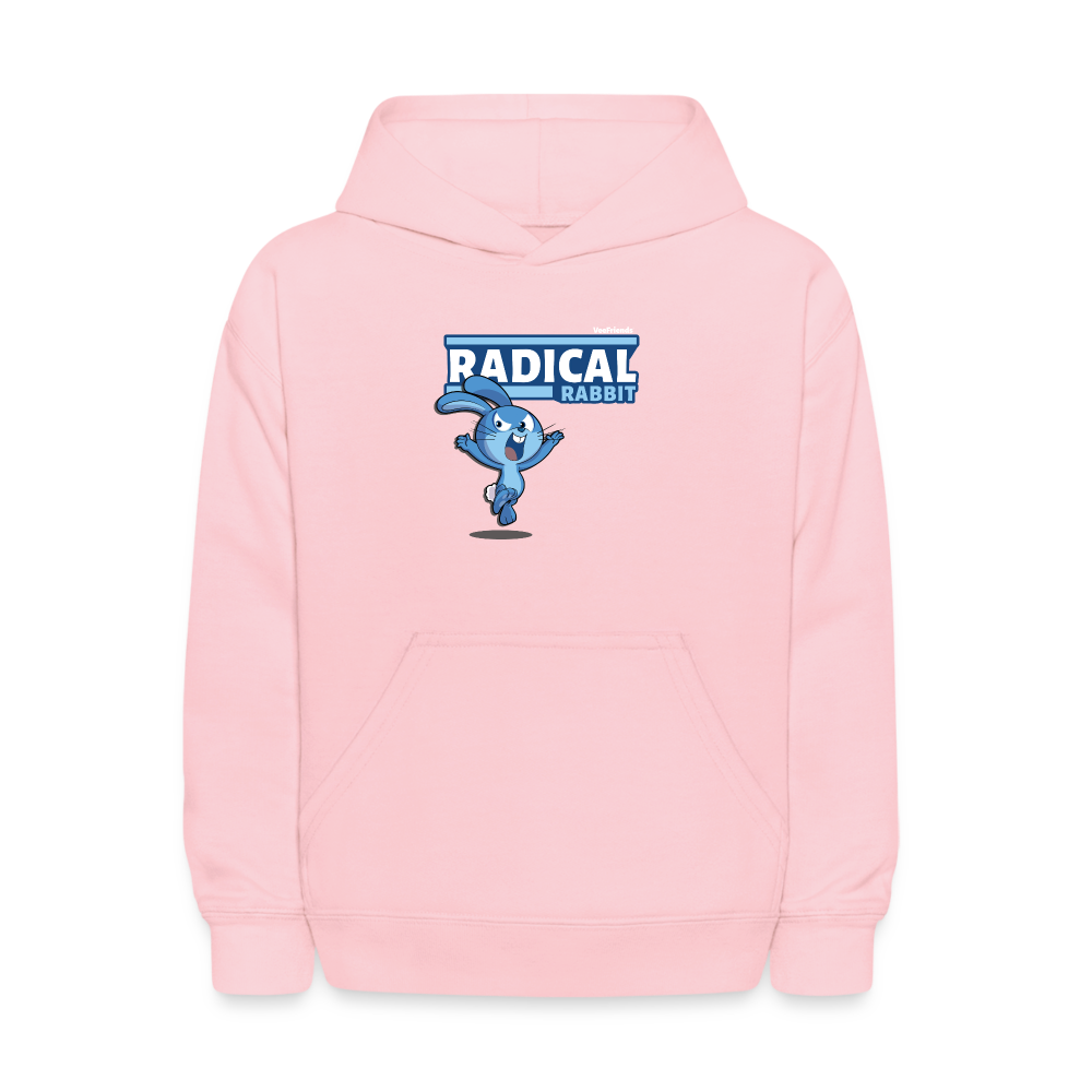 Radical Rabbit Character Comfort Kids Hoodie - pink