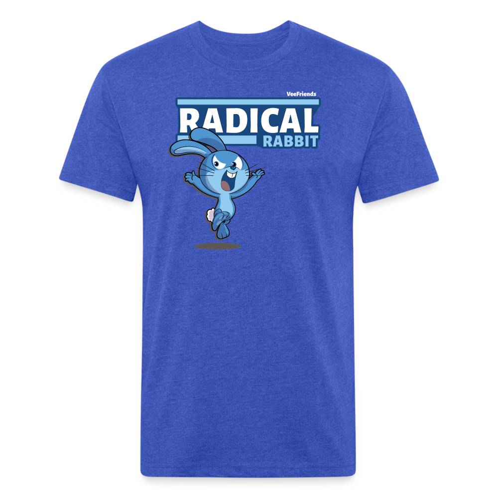 Radical Rabbit Character Comfort Adult Tee - heather royal