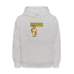 
            
                Load image into Gallery viewer, Rational Rattlesnake Character Comfort Kids Hoodie - heather gray
            
        