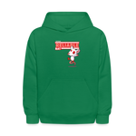 Reliable Rat Character Comfort Kids Hoodie - kelly green